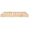 Dog Bed 36"x25.2"x3.5" Solid Wood Pine