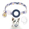 For AirTag Tracker Silicone Cover Small Daisy Pet Collar Dog Collar